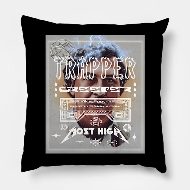 Pablo Escobar Trapper Creeper Pillow by Soulphur Media