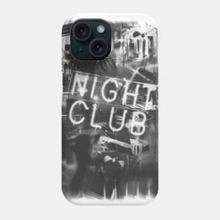 night club duck T-shirt design Phone Case