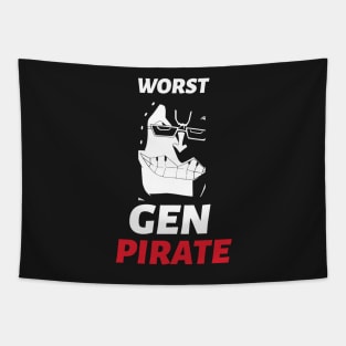 Scratchmen Apoo of the Worst Generation Tapestry