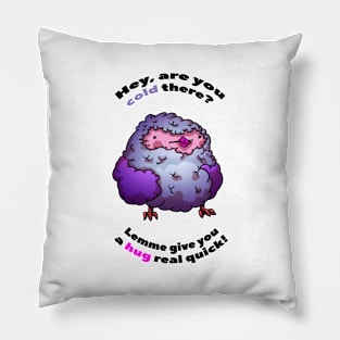 Chubby bird Pillow