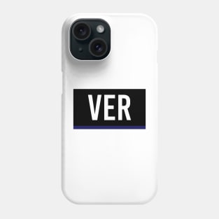 Max Verstappen Driver Tag Phone Case