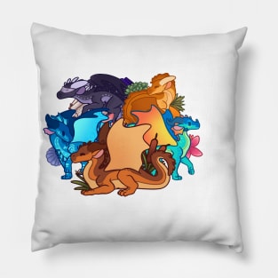 Chibi Dragonets of Destiny Pillow