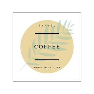 Coffee Pantry Label T-Shirt