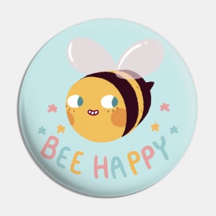 Bee Happy Pin