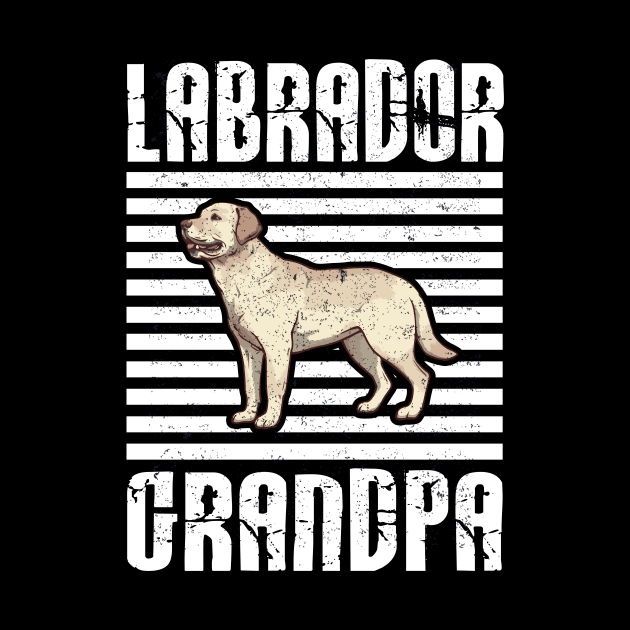 Labrador Grandpa Proud Dogs by aaltadel