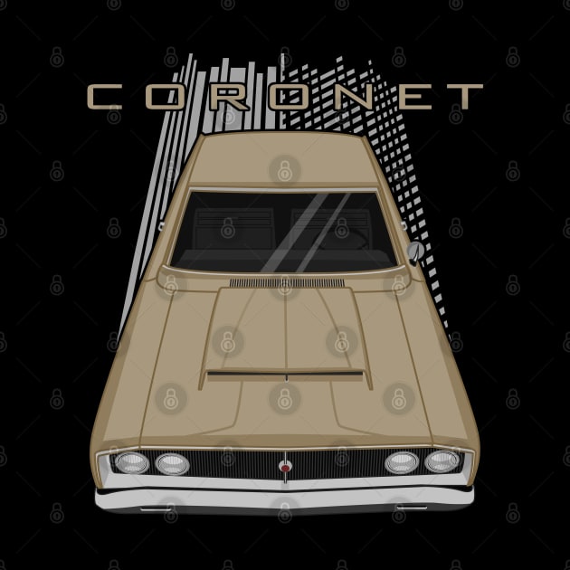 Dodge Coronet 1968 - gold by V8social