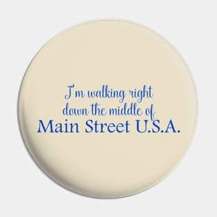 Main Street USA Pin