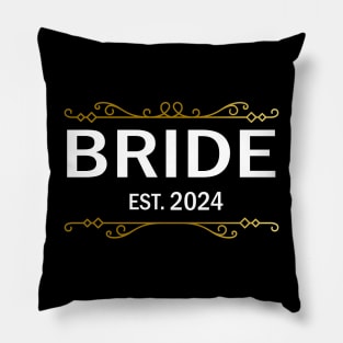 bride to be 2024 Pillow