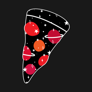 Space Pizza (black) T-Shirt