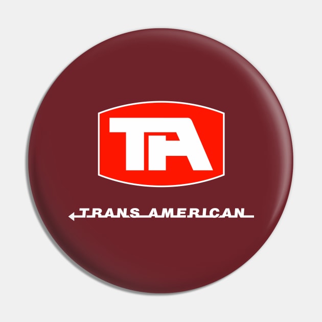 Trans American Airlines Pin by RetroCheshire