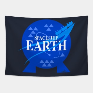 SPACESHIP EARTH Tapestry