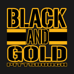 Pittsburgh LYFE Black and Gold T-Shirt