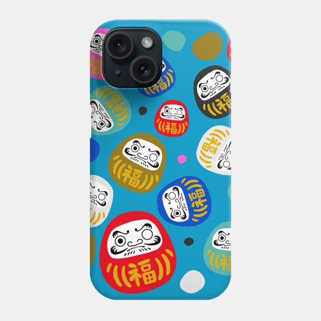 Daruma Phone Case by ursulalopez