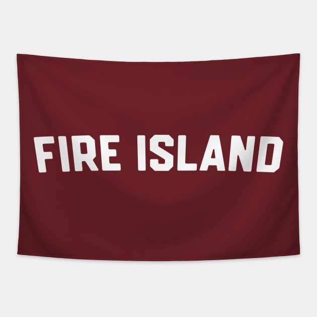 Fire Island Basic Tapestry by Off Peak Co.