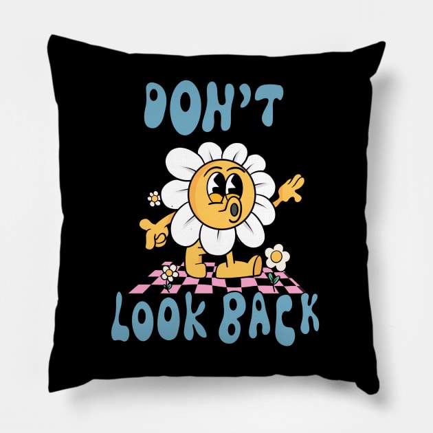 Don't Look Back Pillow by AliZaidzjzx