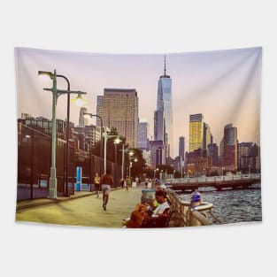 Hudson River Park, Manhattan, NYC Tapestry