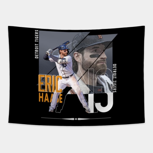 Rinkha Eric Haase Baseball Paper Poster Tigers 4 Long Sleeve T-Shirt