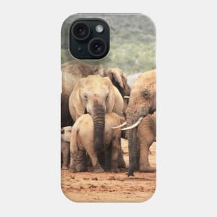 African Wildlife Photography Elephant Bodyguard Phone Case