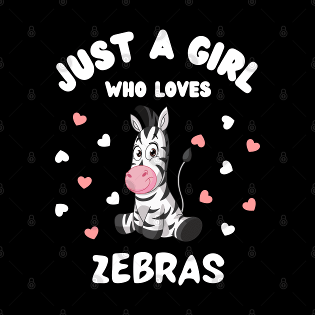 Just A Girl Who Loves Zebras by JustBeSatisfied