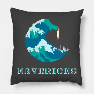 Mavericks Wave Pillow