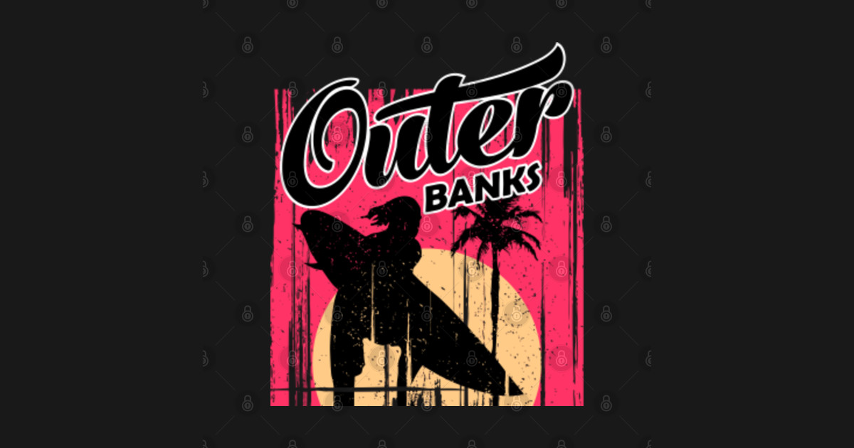 Pogue Life Outer Banks OBX - Outer Banks - Tapestry | TeePublic