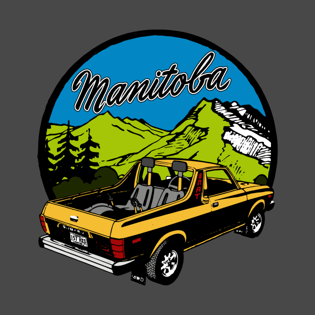 Vintage Manitoba Mountain Car by Kujo Vintage