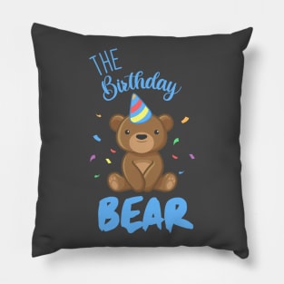 The Birthday Bear Pillow