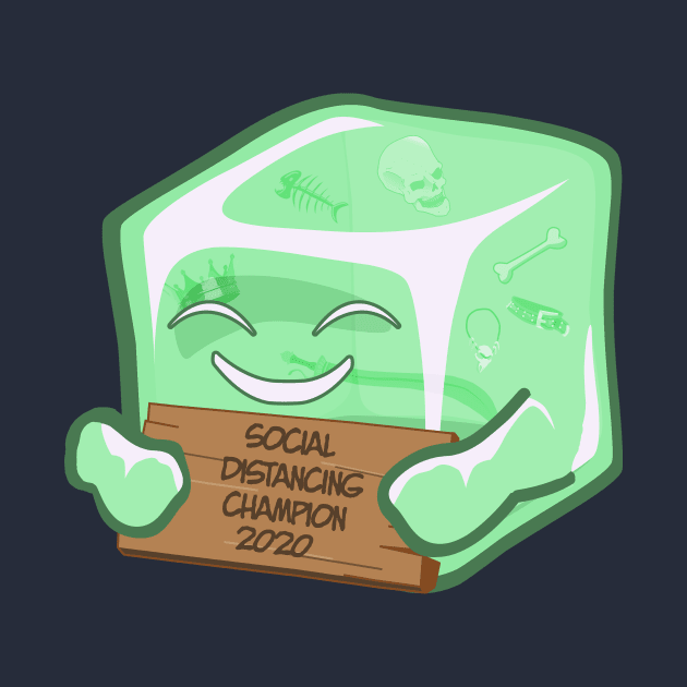 Social Distancing Champion D&D by Shiron