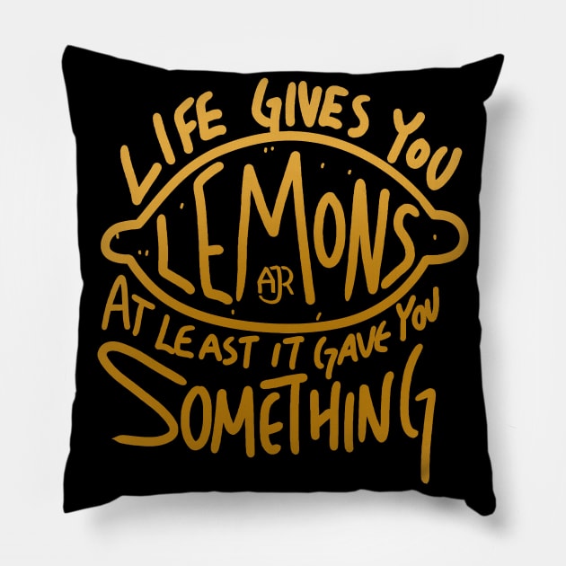 ajr lemons Pillow by sumurbatu