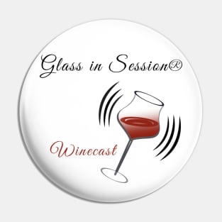 Glass in Session® Winecast Pin