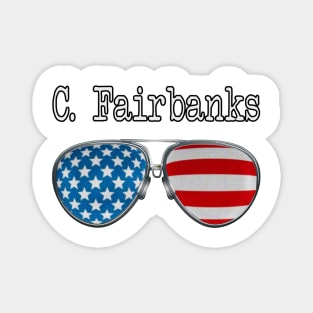 AMERICA PILOT GLASSES FAIRBANKS Magnet