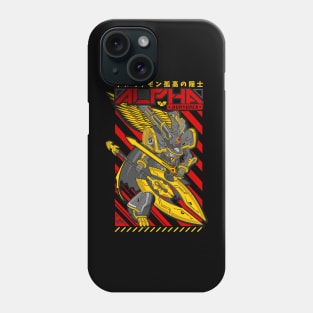 Alphamon Digimon Phone Case