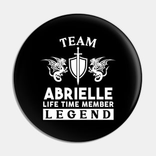 Abrielle Name T Shirt - Abrielle Life Time Member Legend Gift Item Tee Pin