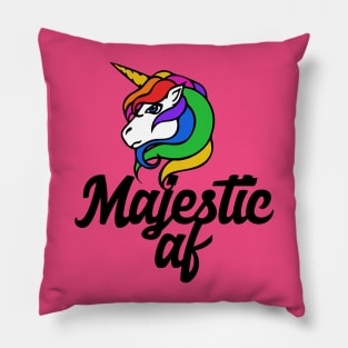 Majestic AF Unicorn Pillow