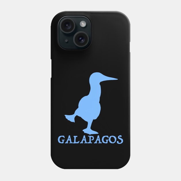 Galapagos Blue Footed Booby Phone Case by SNK Kreatures