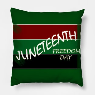juneteenth freedom day Pillow