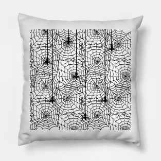 Spider Cob Web Halloween Pillow