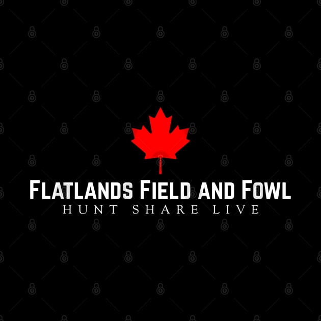 Flatlands 2nd gen logo white letter by Flatlands Field and Fowl