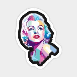 Marilyn Monroe Mosaic Art Magnet