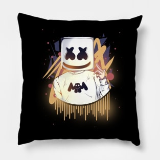 Marshmello | Gold party Pillow