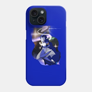 Space Goddess Part One - Saturn Phone Case