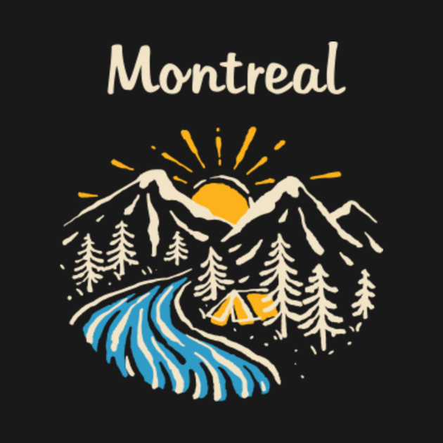 Montreal Quebec Canada - Montreal - T-Shirt