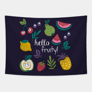 Hello Fruity Tapestry