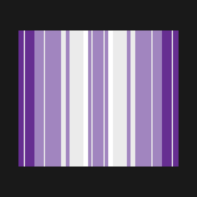 Strips - purple and white. by kerens