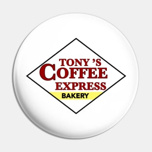 Tony's Coffee Express Pin