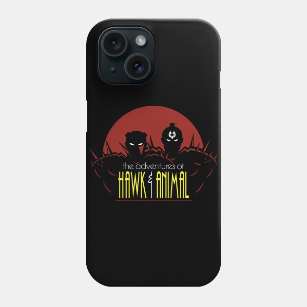 Hawk & Animal Phone Case by wolfkrusemark