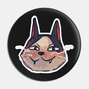 happy cat sticker (collection 5/8) Pin