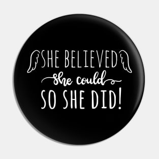 She believed Pin