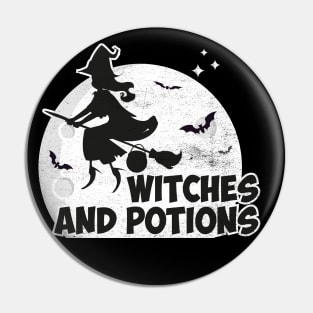 Witches and Potions Pin