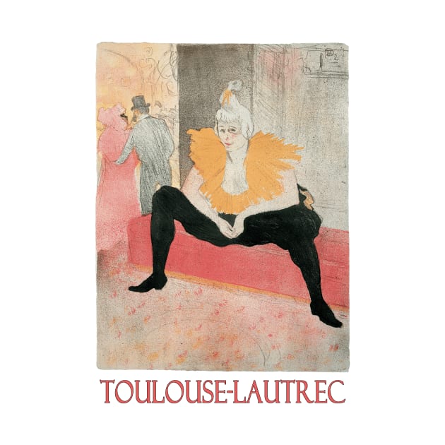 La Clownesse by Henri de Toulouse-Lautrec by Naves